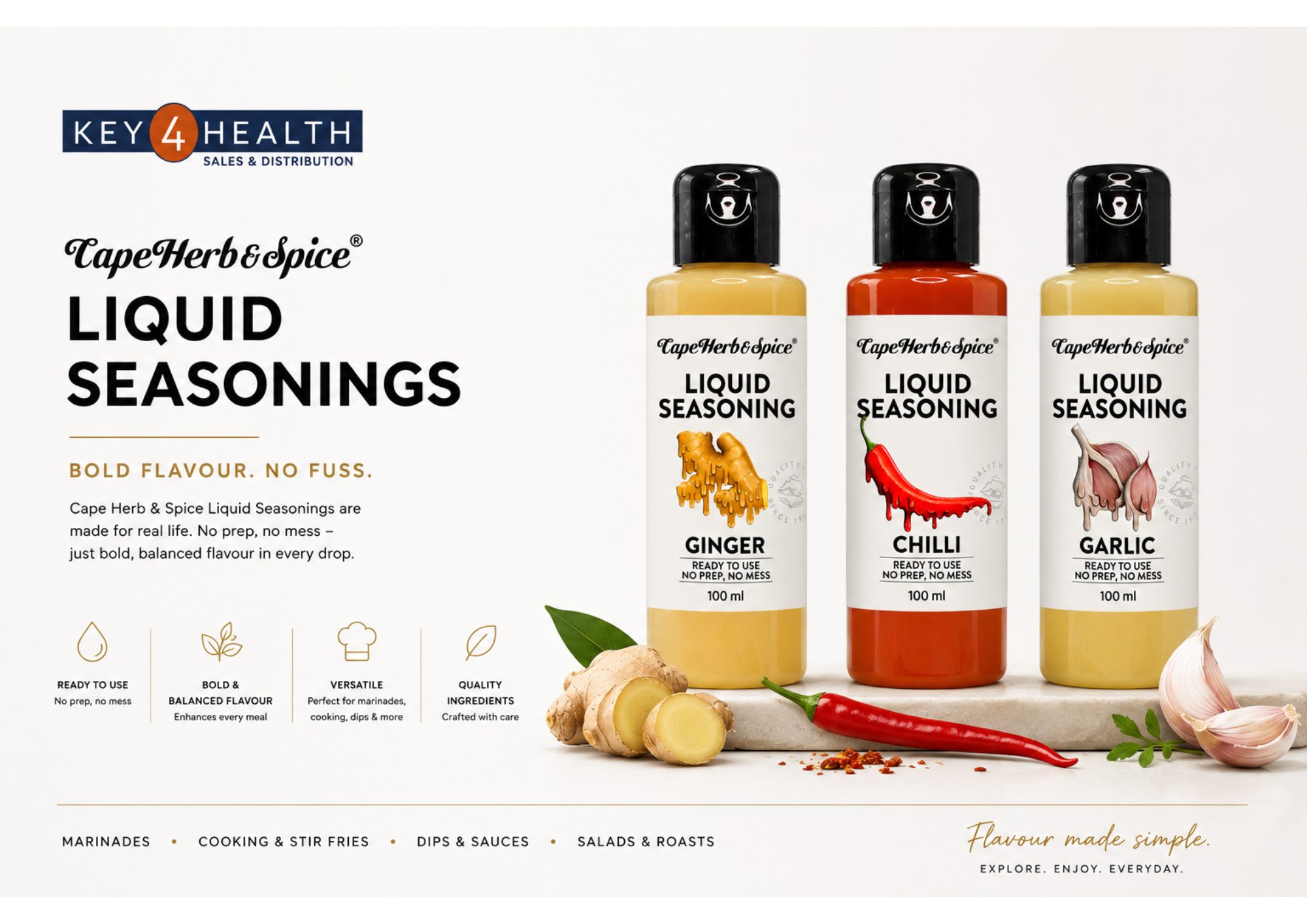 Cape Herb & Spice Liquid Seasonings