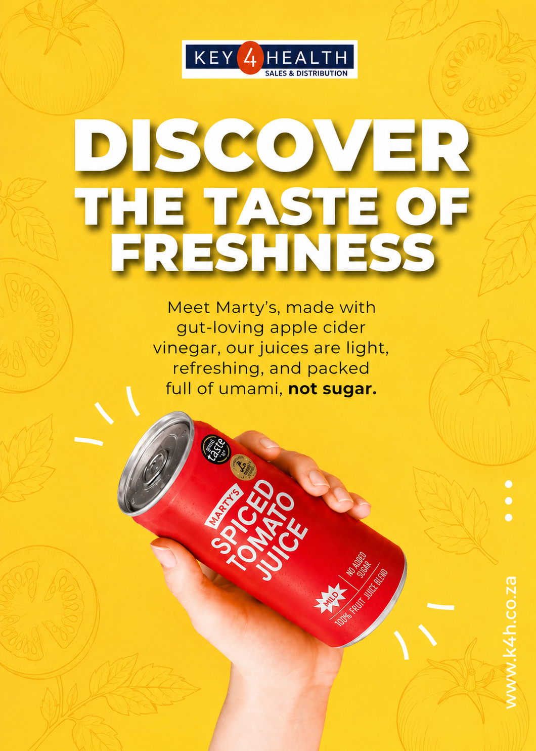 Marty's Spiced Tomato Juice